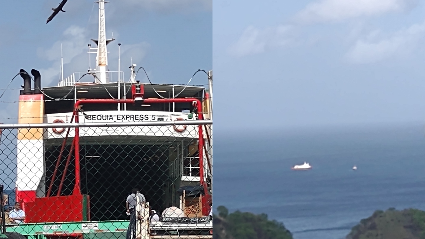 UPDATE: Bequia Express 5 reaches Port Kingstown safely after drifting ...